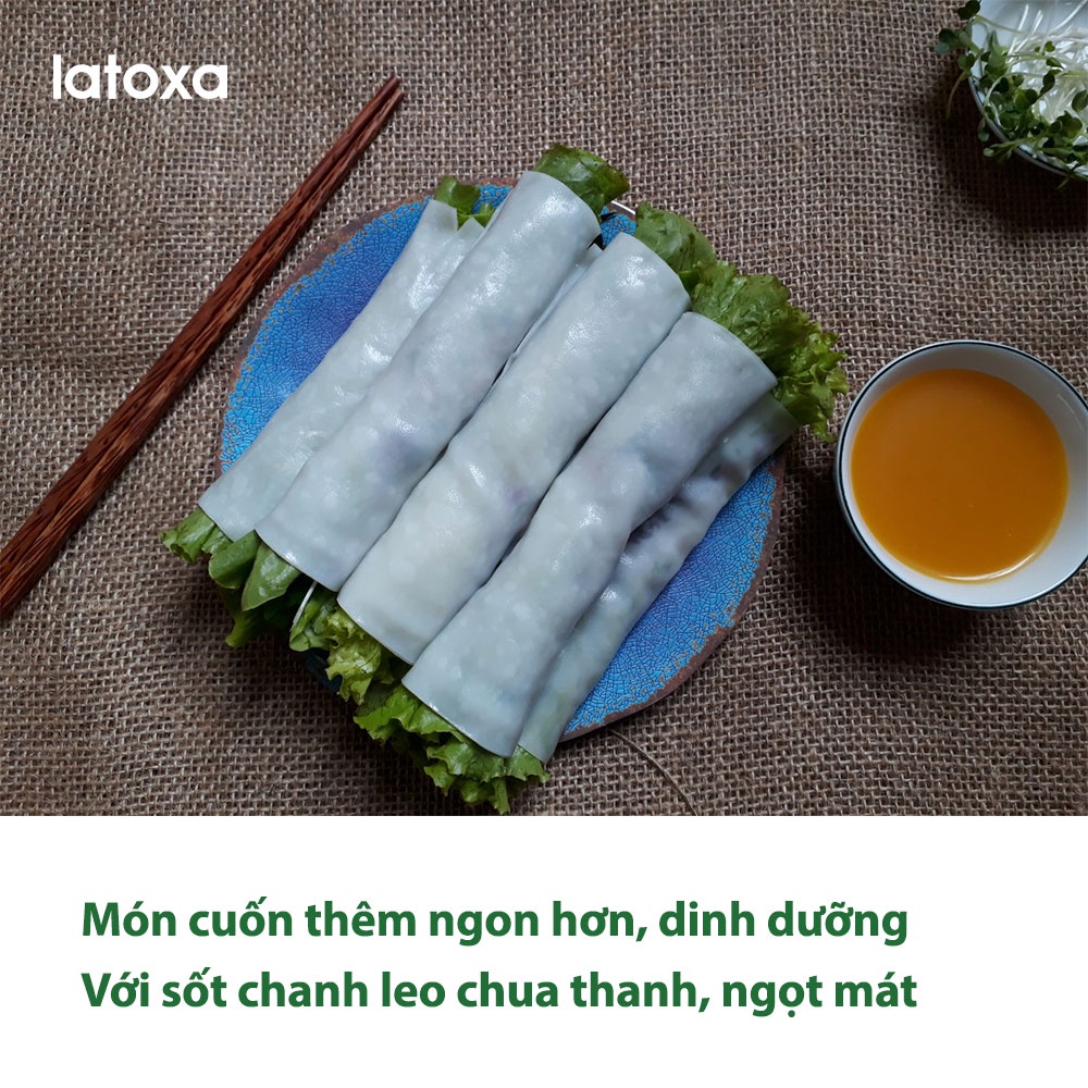 Sốt Chanh Leo Trộn Salad, Eatclean, Healthy, Chay, Món Cuốn, Keto - Chua Thanh, Ngọt Mát, Vị Ngon Khó Cưỡng