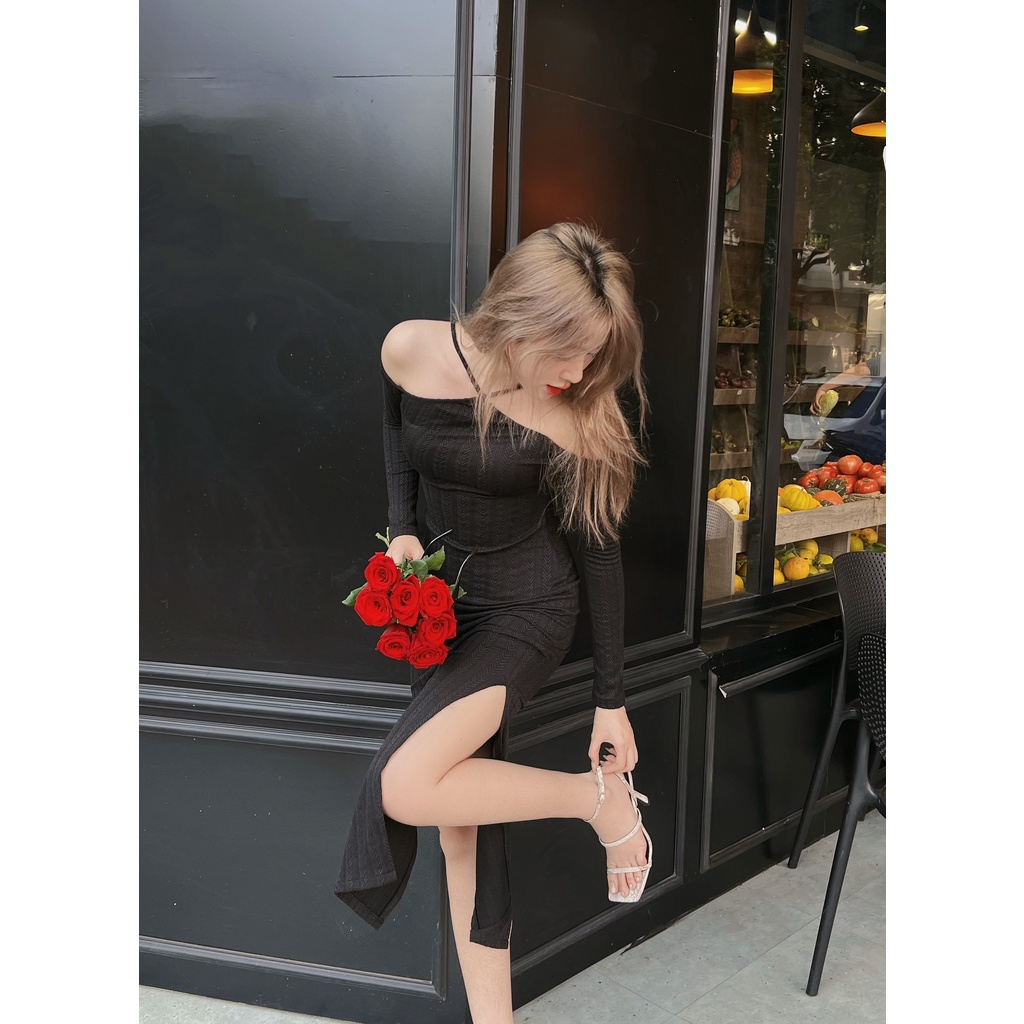 Đầm thun co dãn siêu tôn dáng Anaiis Dress Gem Clothing SP060717