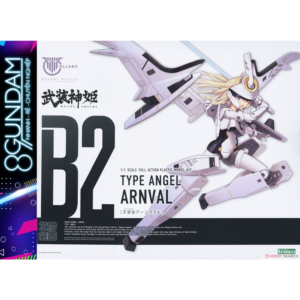 Mô Hình Lắp Ráp Megami Device B2 Type Angel Arnval