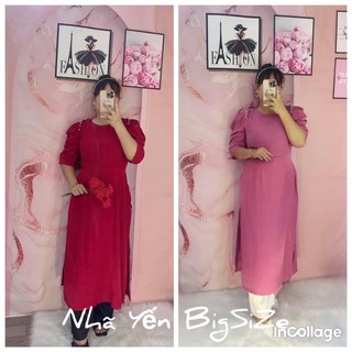 ÁO  DÀI CAO CẤP BIGSIZE Nữ 60kg đến 95kg