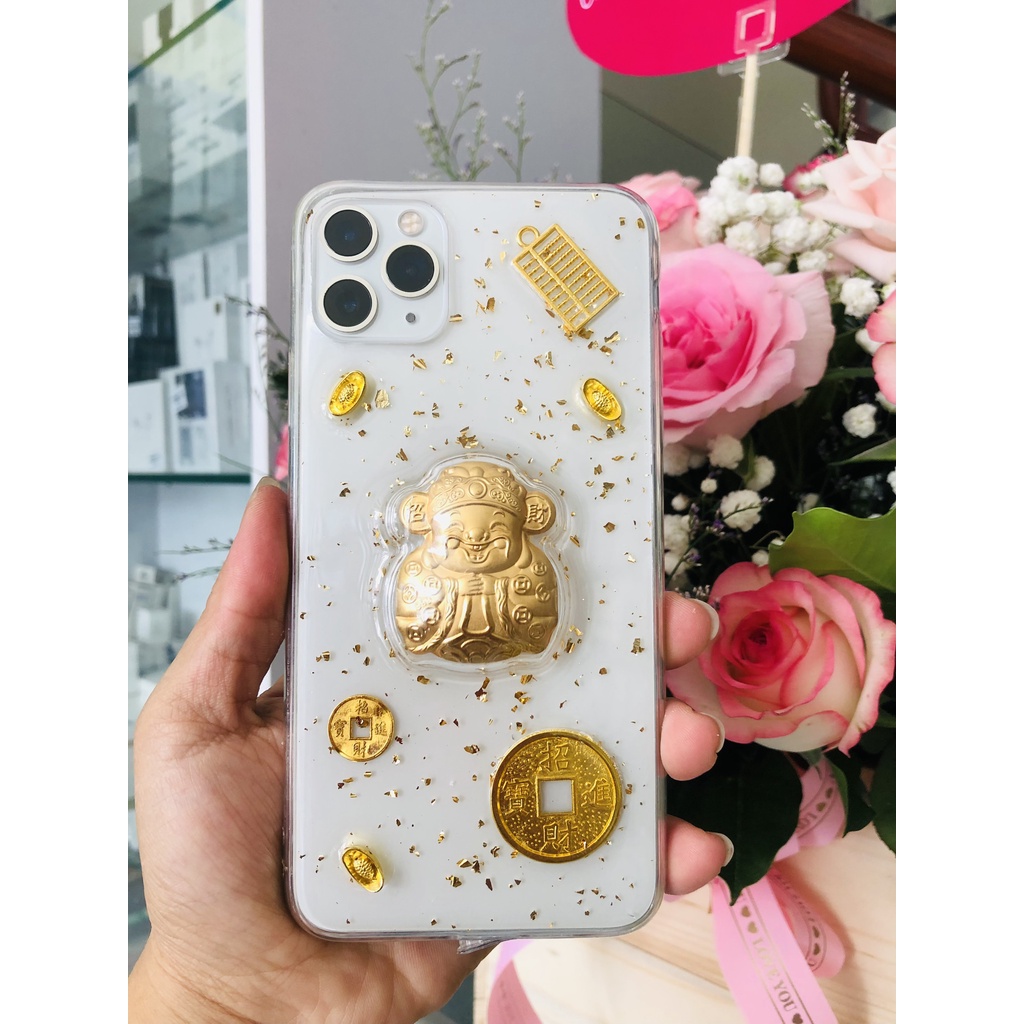 Ốp lưng Mèo Thần Tài may mắn rinh lộc cho 6P/7P/8P/X/XSMAX/11/11PROMAX/12 6.1/12PROMAX/13/13pro/13promax/14PRO/14PROMAX
