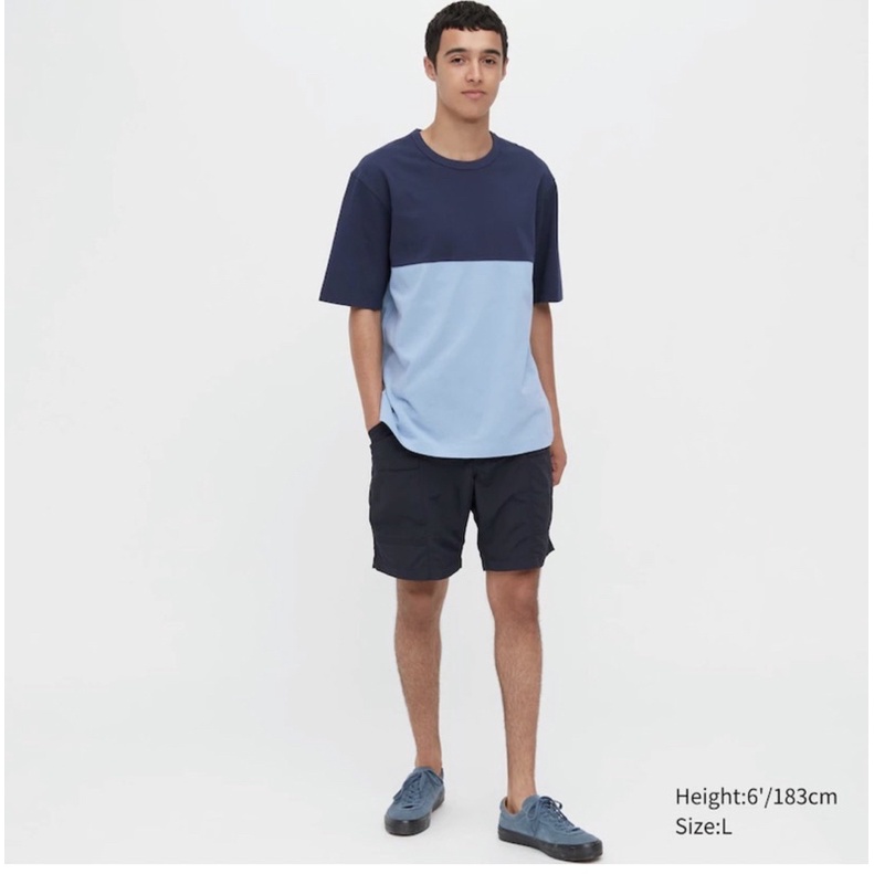 Áo thun tay lỡ uniqlo
