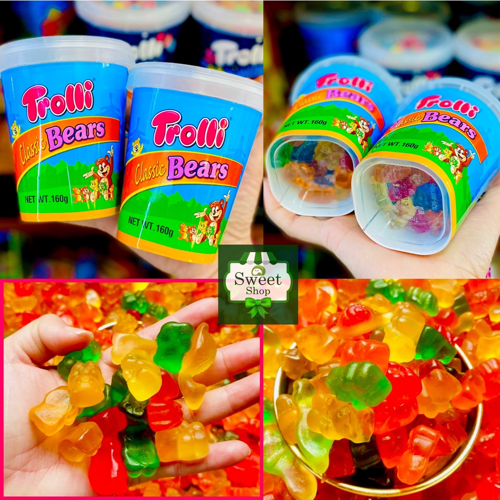 KẸO DẺO TROLLI HỦ 160GR - ĐỨC