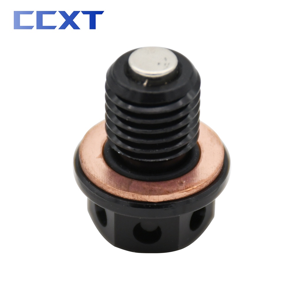 Nút Cắm Xả Dầu Từ Tính Cho Kwasaki NINJA400 Z250 Z250SL ZZR250 ER-4N W400 ZRX400 ZZR400 ZX-6 ZZR600 ER-6F ER-6N KLX125 250