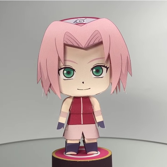 Mô hình Anime NARUTO - HARUNO SAKURA (kèm hộp trưng bày nhân vật)