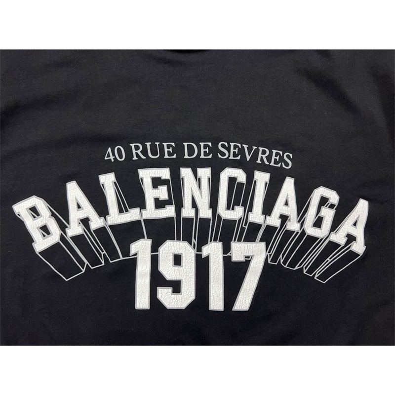 Áo Thun Ba8le88- Tay Ngắn In Chữ 1917 Thời Trang Đường Phố Chất Lượng Cao