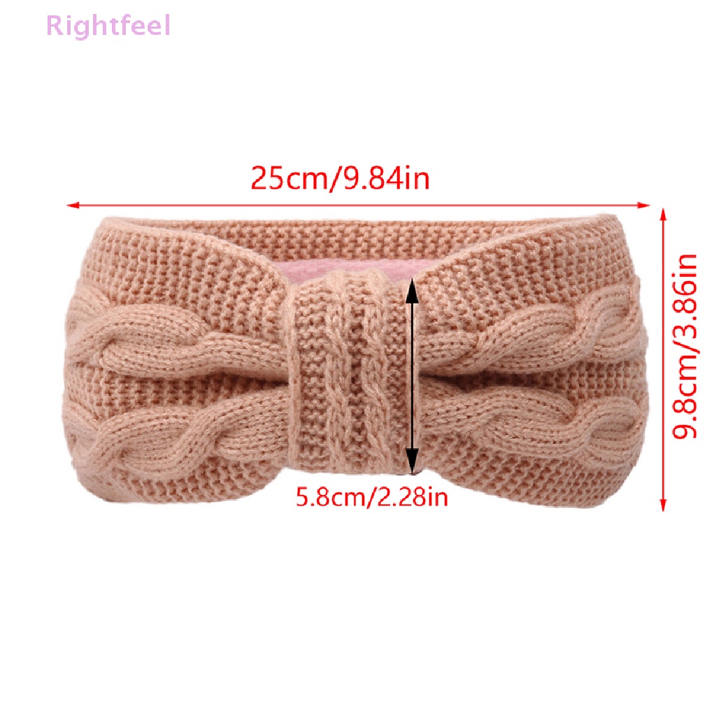 1 Băng Đô Dệt Kim Co Giãn Giữ Ấm Tai Màu Trơn Thời Trang Mùa Đông Mới