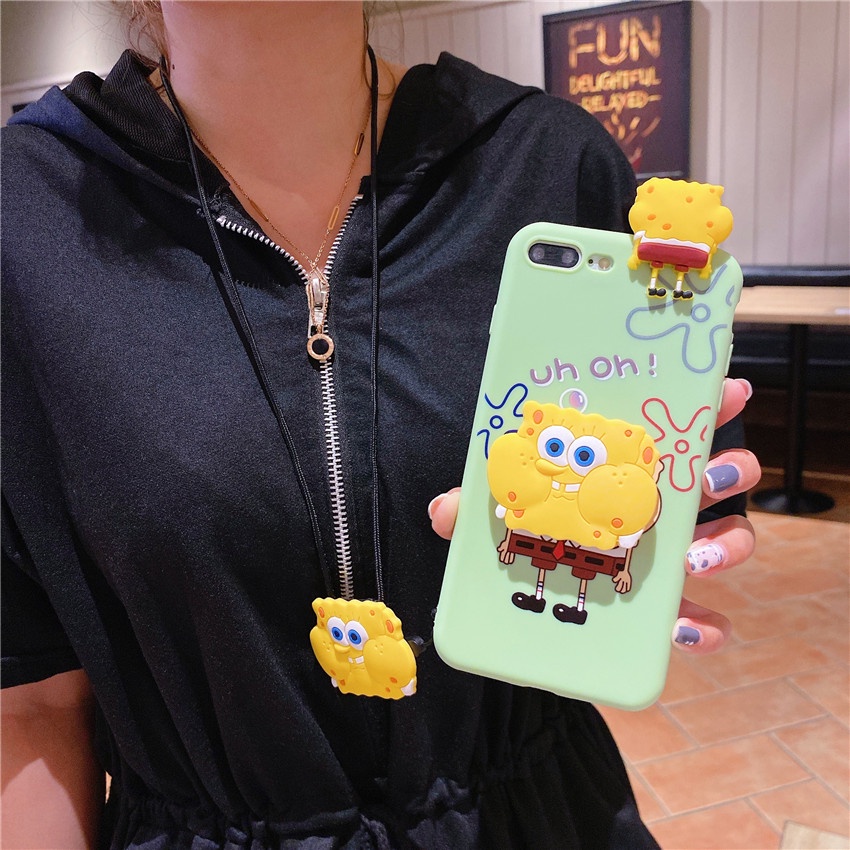 Ốp Điện Thoại Hình Spongebob Cho Vivo 1820 1804 1807 1811 1814 1815 1816 1817 1818 1819 1850 1713 1718 1716 1719 1601 1609 1612