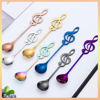 Muỗng cà phê hình nốt nhạc bằng thép không gỉ