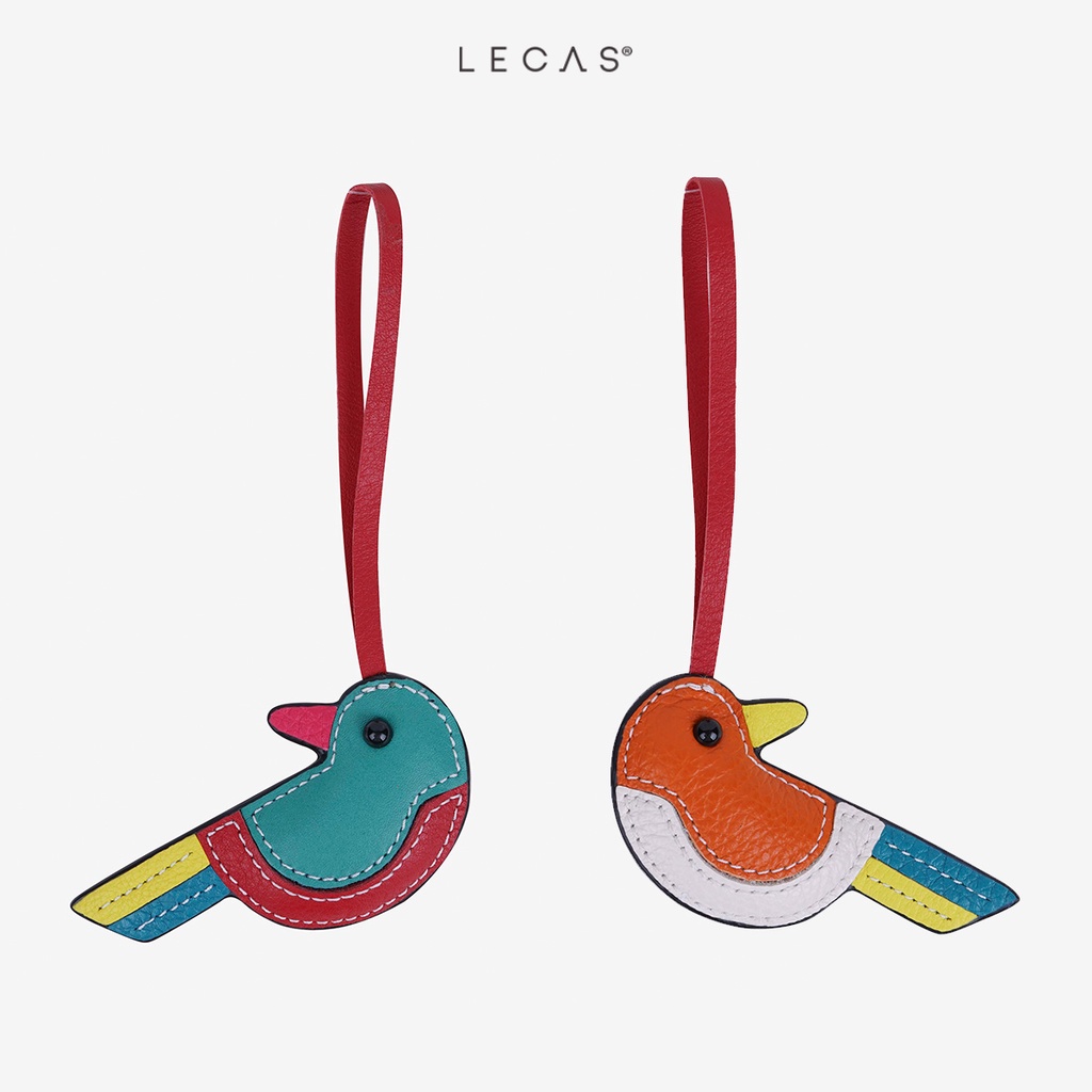 Phụ kiện trang trí túi ví Da Thật LECAS Charm Vàng Anh