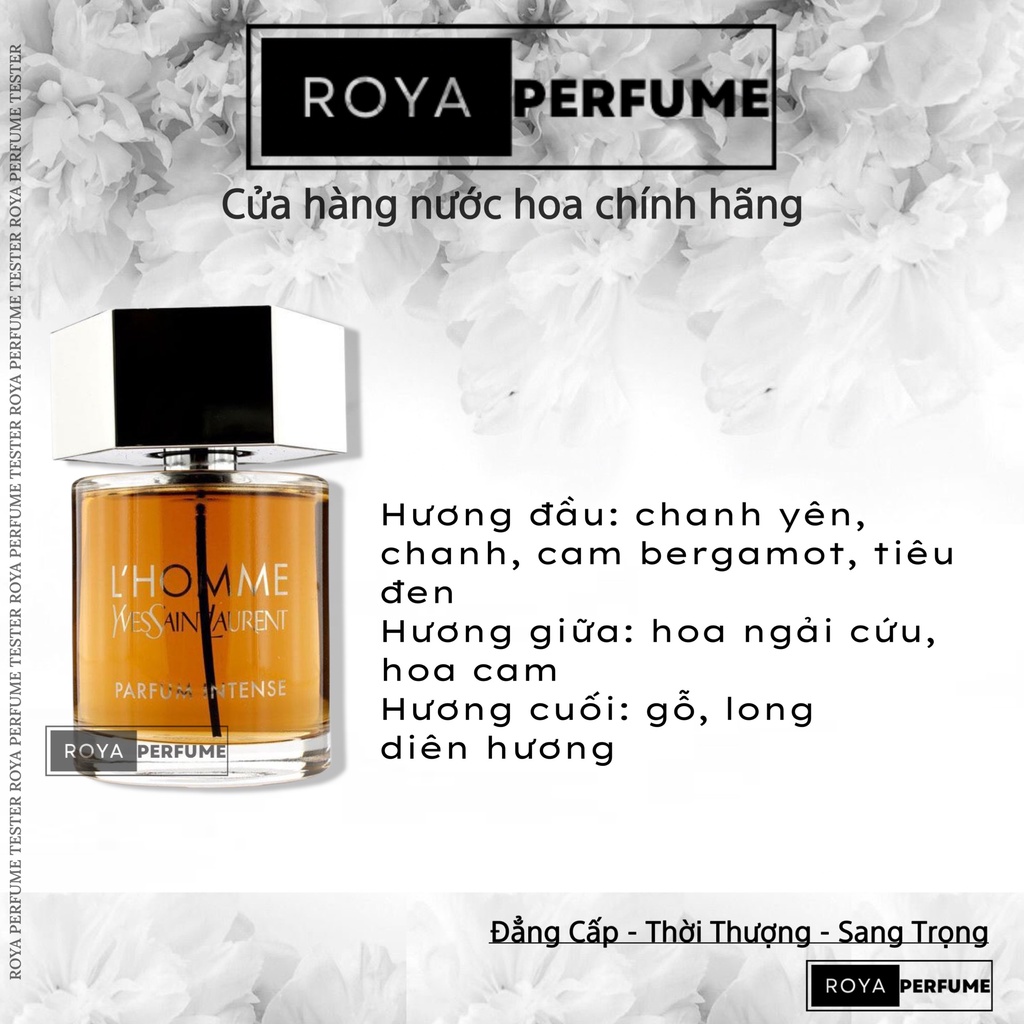-𝑹𝑶𝑱𝑨- Nước Hoa YSL L'Homme Parfum Intense -𝑹𝑶𝑱𝑨-