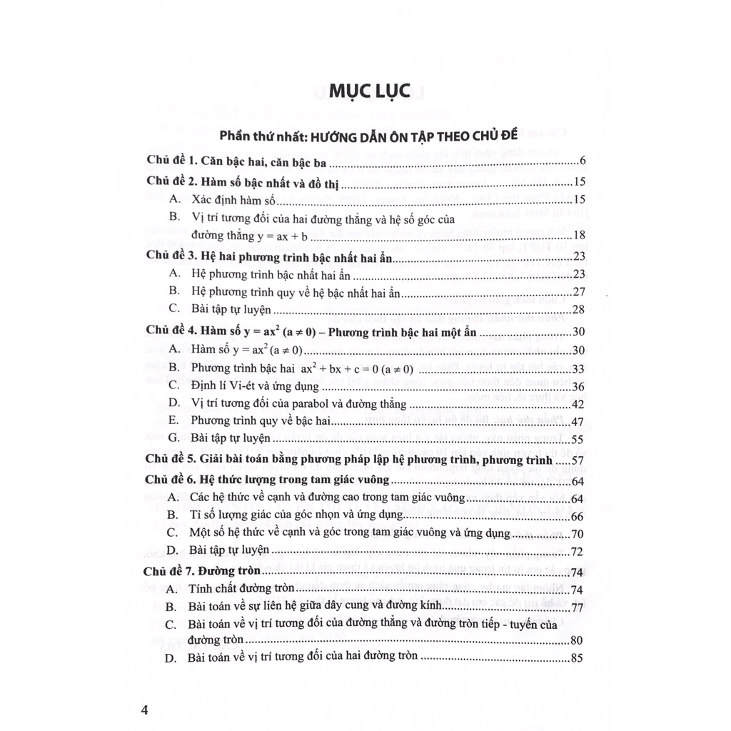 Sách - Hướng dẫn ôn luyện thi tuyển sinh vào lớp 10 môn Toán - Phạm Sỹ Nam