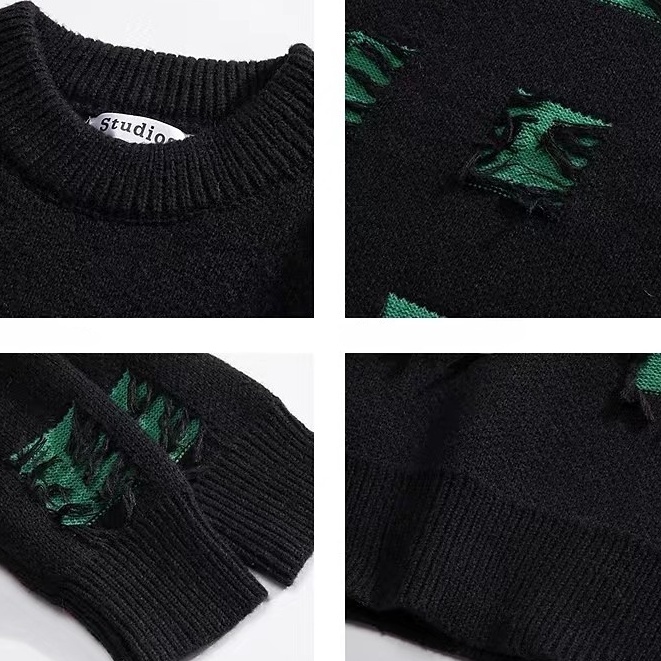 Áo Sweater Dáng Rộng Thiết Kế Đơn Giản Thời Trang Dành Cho Nam áo len đẹp áo len nam hàn quốc áo len nam cao cấp