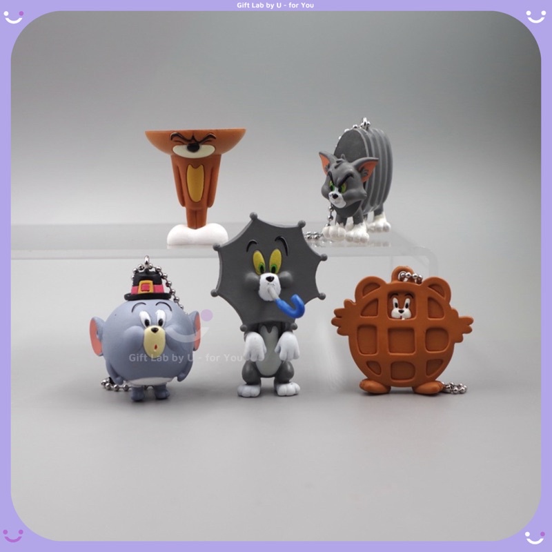 Mô hình decor dễ thương hình sanrio bt21 tom jenny