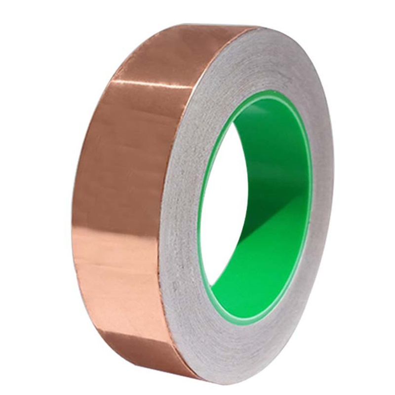 Cuộn Băng Keo Mạ Đồng Hai Mặt 4mm 5mm 10mm 20mm 30mm 5