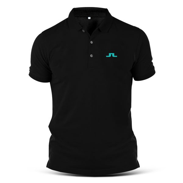 Áo polo Cotton Thêu Họa Tiết JL Golf J.Lindeberg Thời Trang Thường Ngày