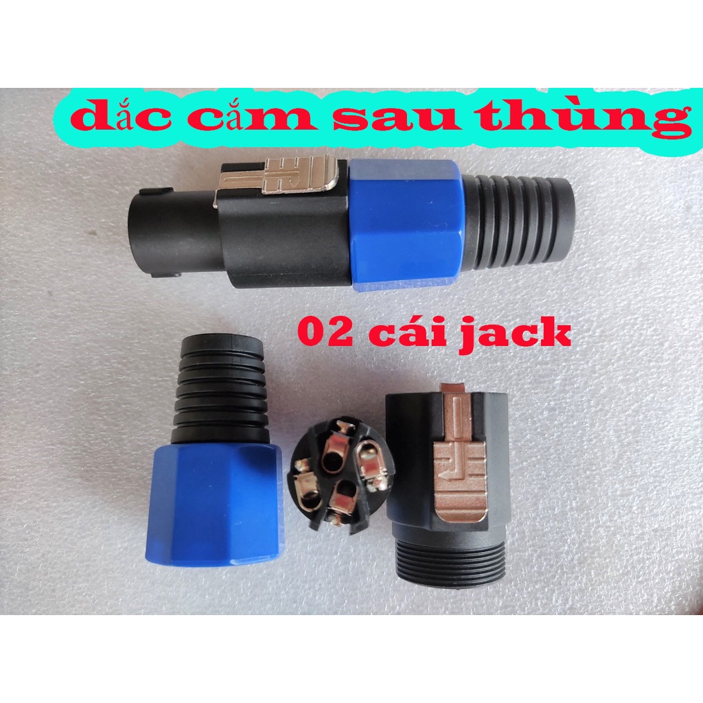 2 CÁI JACK NEUTRIK - DẮC SPEAKON