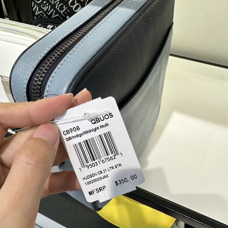 Túi Coach Nam Đeo Chéo Sọc