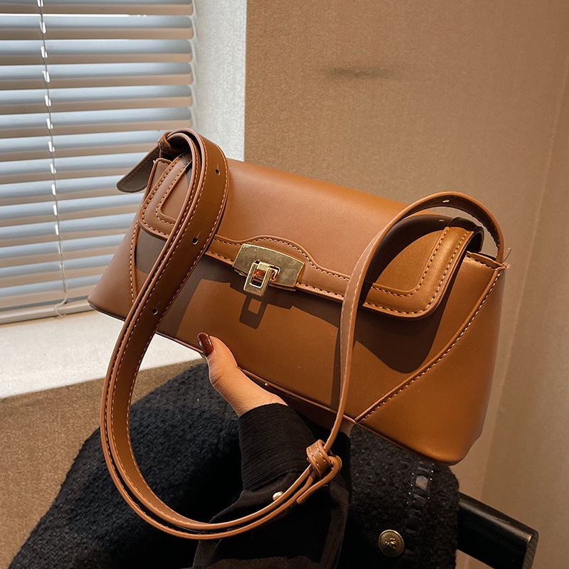 Túi Đeo Chéo Hình Vuông Cỡ Nhỏ Phong Cách Cổ Điển Thời Trang Cho Nữ