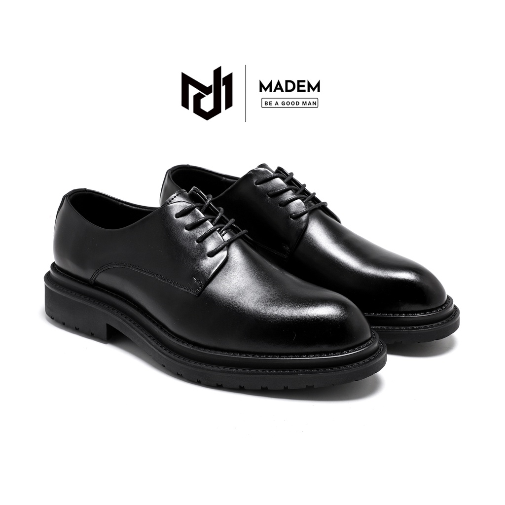 Giày da nam cao cấp cổ thấp trẻ trung phóng khoáng da bò Nappa - LN2 MADEM - Full box bảo hành 12 th