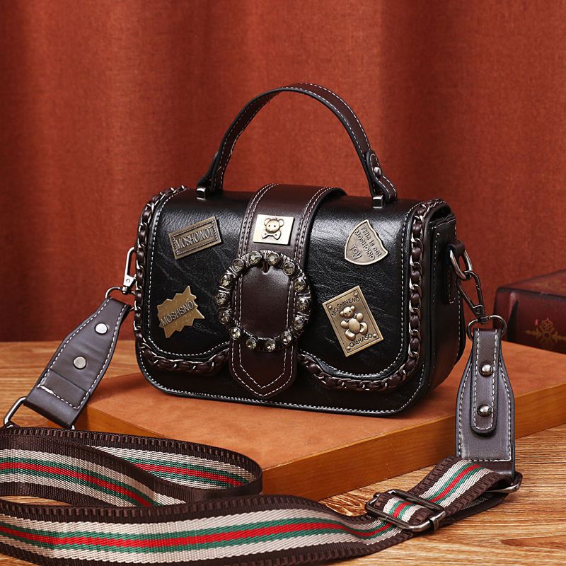 Túi đeo chéo túi xách nữ túi đeo chéo nữ  túi xách 2023 Thời trang mới xu hướng Vintage in rộng dây đeo vai túi vai đơn