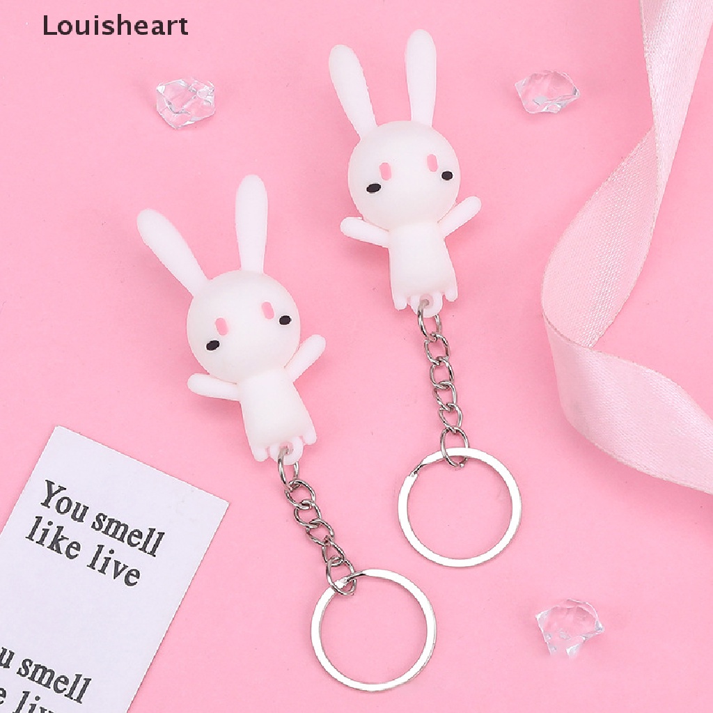 Móc Khóa Hình Thỏ Bông Năm Mới 2023 Dễ Thương