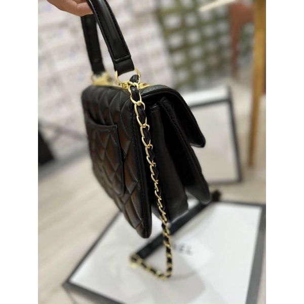 Túi xách cnl ô trám hàng box nam châm siêu đẹp