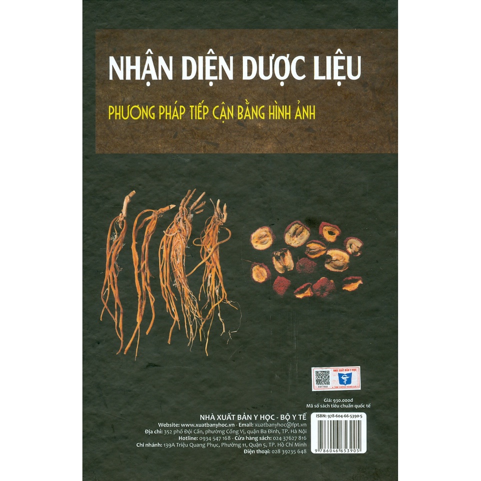 Sách - Nhận Diện Dược Liệu - Phương Pháp Tiếp Cận Bằng Hình Ảnh (Bìa Cứng)