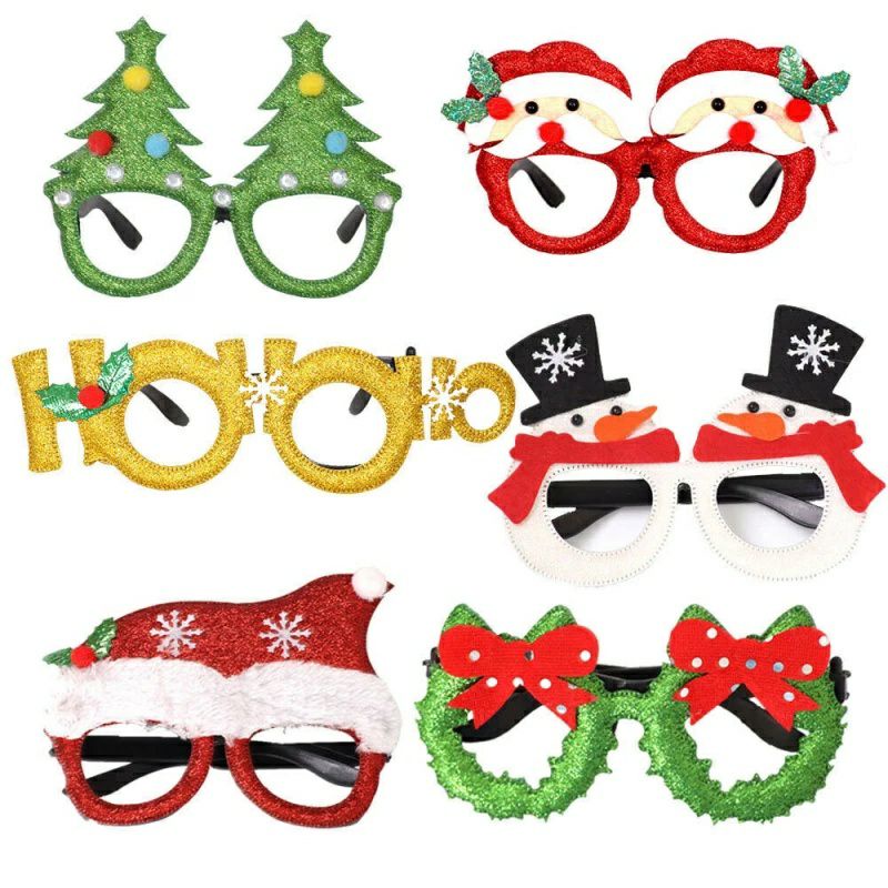 1 cái kính giáng sinh noel cho trẻ và người lớn