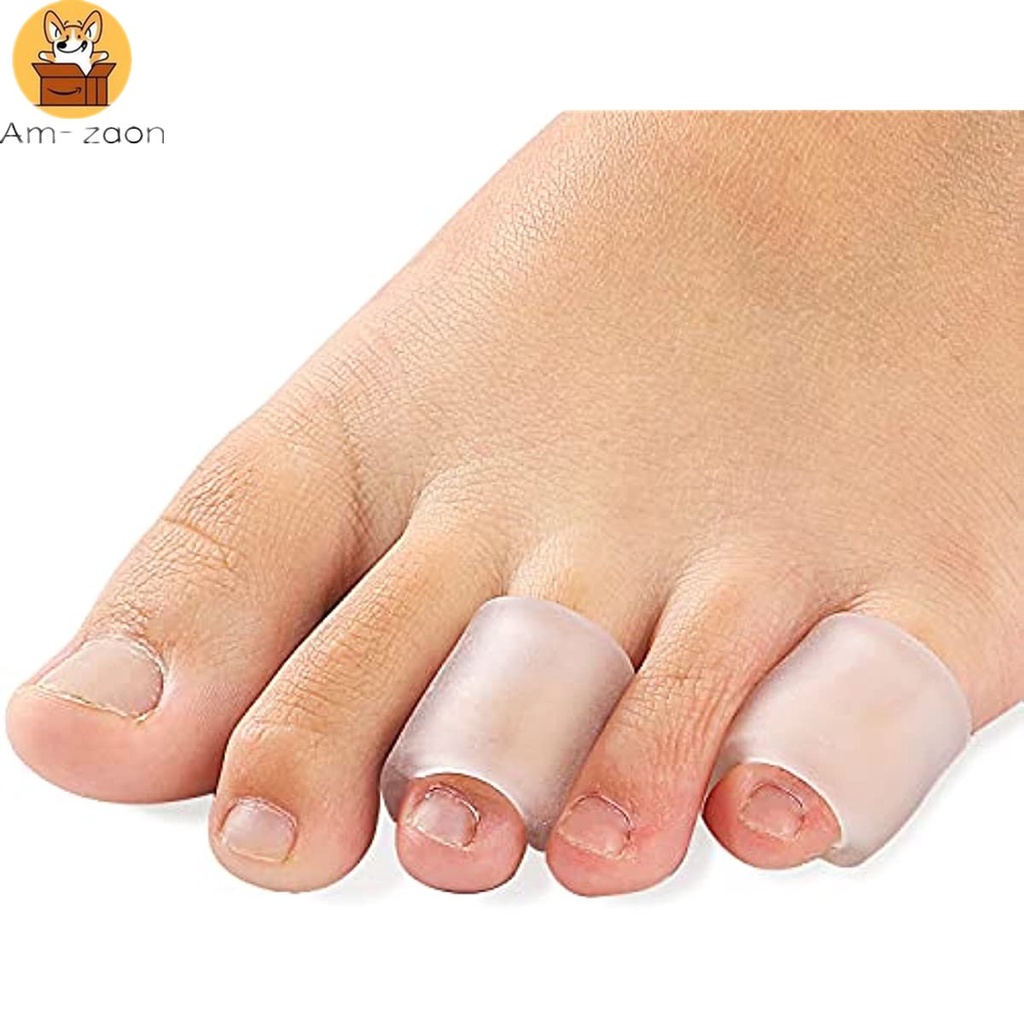1 Cặp Vỏ Bọc Bảo Vệ Ngón Chân Bằng Silicon Gel Thoáng Khí
