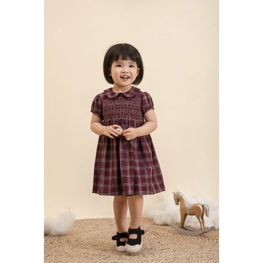 Váy smock xinh cho Bé gái