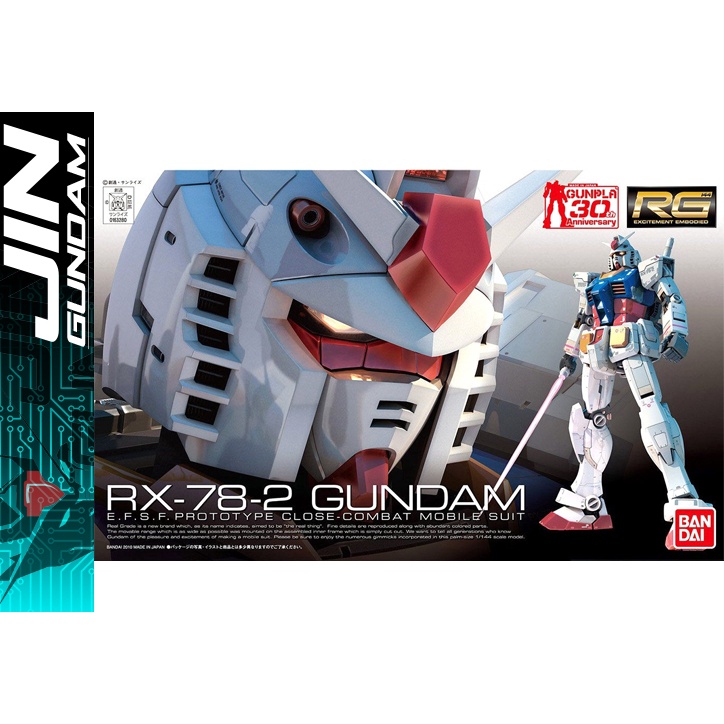 Mô Hình lắp ráp Gundam RG 1/144 RX-78-2 Gundam