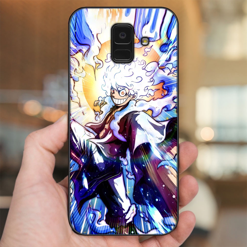Ốp lưng Samsung A5 2018, A6 2018, A8 2018, J6 2018, A8 Plus Luffy Gear 5 Nika One Piece Đảo Hải Tặc