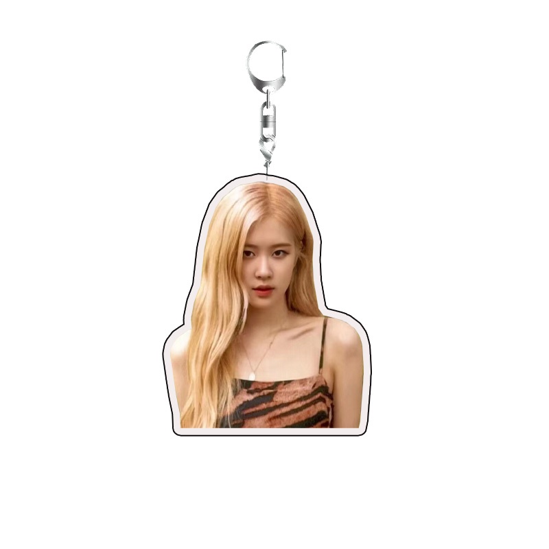 Móc Khóa Hoa Hồng Nhóm Nhạc BLACKPINK