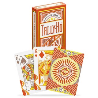 Bộ bài tây tally ho autumn circle playing card