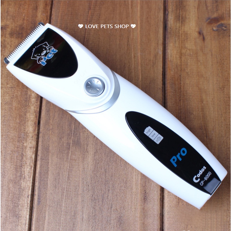TÔNG ĐƠ CẠO LÔNG CẮT TỈA LÔNG CHO CHÓ MÈO CODOS CP-8000 - LOVE PETS SHOP