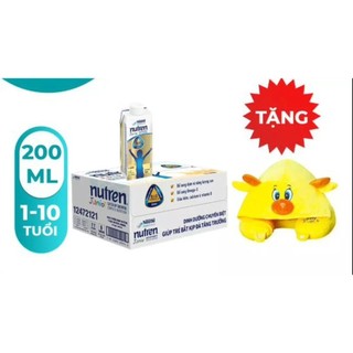 Date t9-23 tặng quà - sữa dinh dưỡng nutren - hộp pha sẵn tiện lợi - thùng 24 hộp - 200ml/hộp