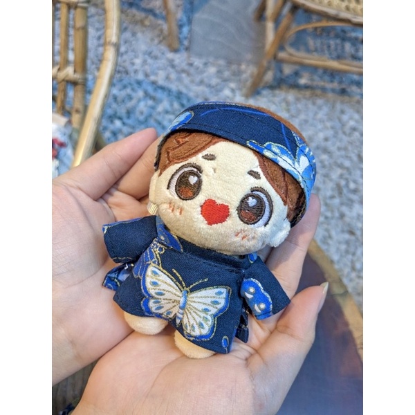 Áo dài cho doll 10cm