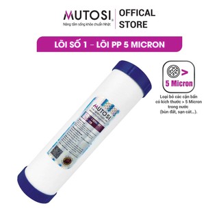 Lõi lọc nước Mutosi số 1 - Lõi PP 5 micron - LOIPP5M