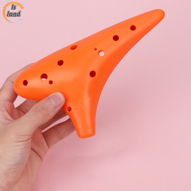 Sáo Ocarina Nhựa 12 Lỗ Dành Cho Người Mới Bắt Đầu