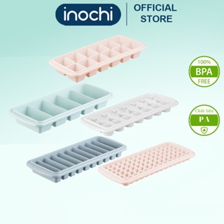 Khay làm đá viên đơn Inochi Kari Nhật Bản, không nắp, không hộp, nhiều hình dạng, không BPA, làm thạch rau câu