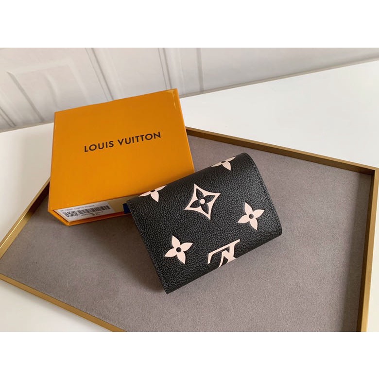 Giao Hàng Trước Ví Ngắn Nữ In Họa Tiết LV Louis Vuitton M80086