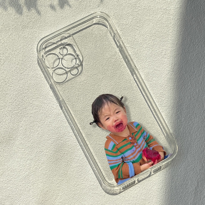 Ốp lưng iphone cạnh vuông em bé mếu máo siêu dễ thương cho 6/6splus/7/7plus/8/8plus/x/xr/xs/11/12/13/14/pro/max