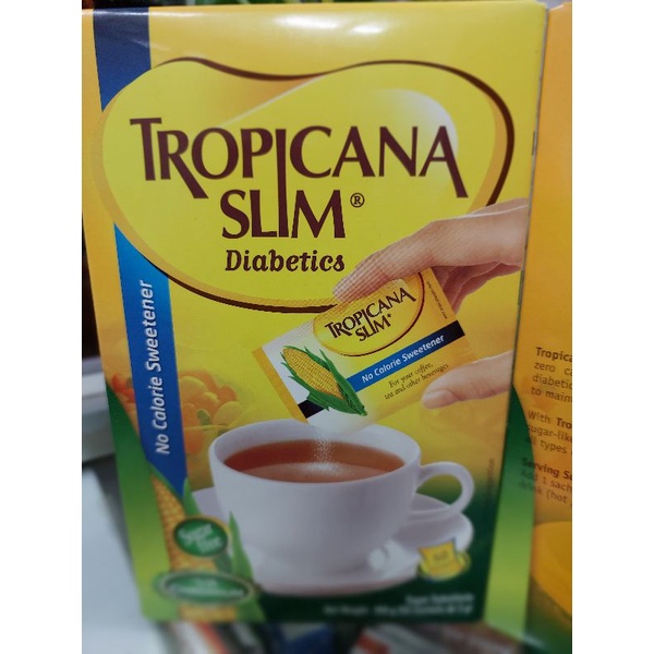 Tropicana Slim ( Diabetics): đường bắp ăn kiêng