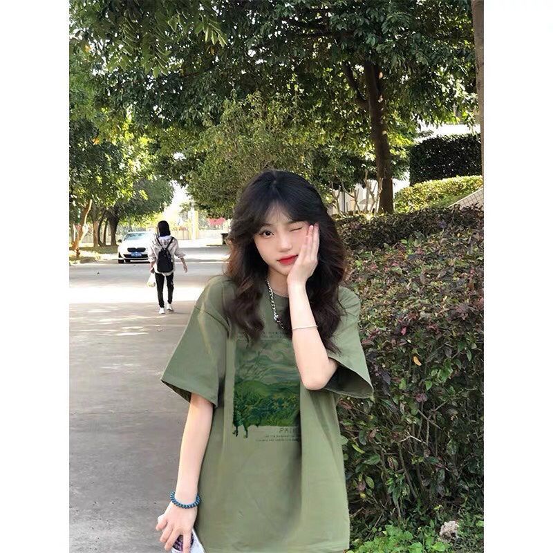 Bán Chạy Áo Thun Tay Ngắn Phong Cách Mới Hợp Thời Trang Cho Nữ