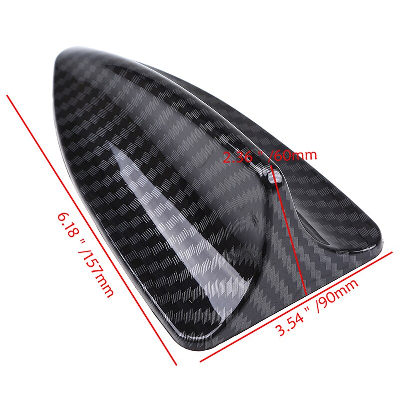 Ăng Ten Vây Cá Mập Bằng Sợi Carbon Trang Trí Nóc Xe Hơi BMW Renault
