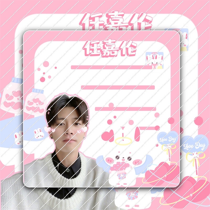 ORD giấy Note ghi chú in hình Diễn viên Nhậm Gia Luân