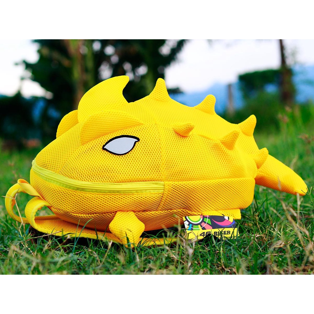 Balo khủng long đựng mũ bảo hiểm