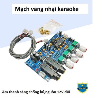 PT2399 2399 Mạch tạo tiếng vang mạch echo karaoke  Full phụ kiện