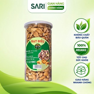 Hạt Điều Rang Muối Loại Vỡ, Sạch Lụa, Hộp 500gr